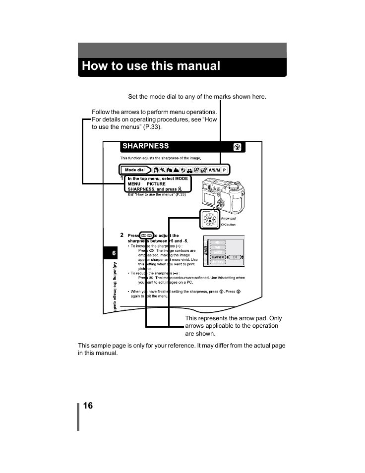 How to use this manual | Olympus C-740-C-760 Ultra Zoom User Manual | Page 17 / 226