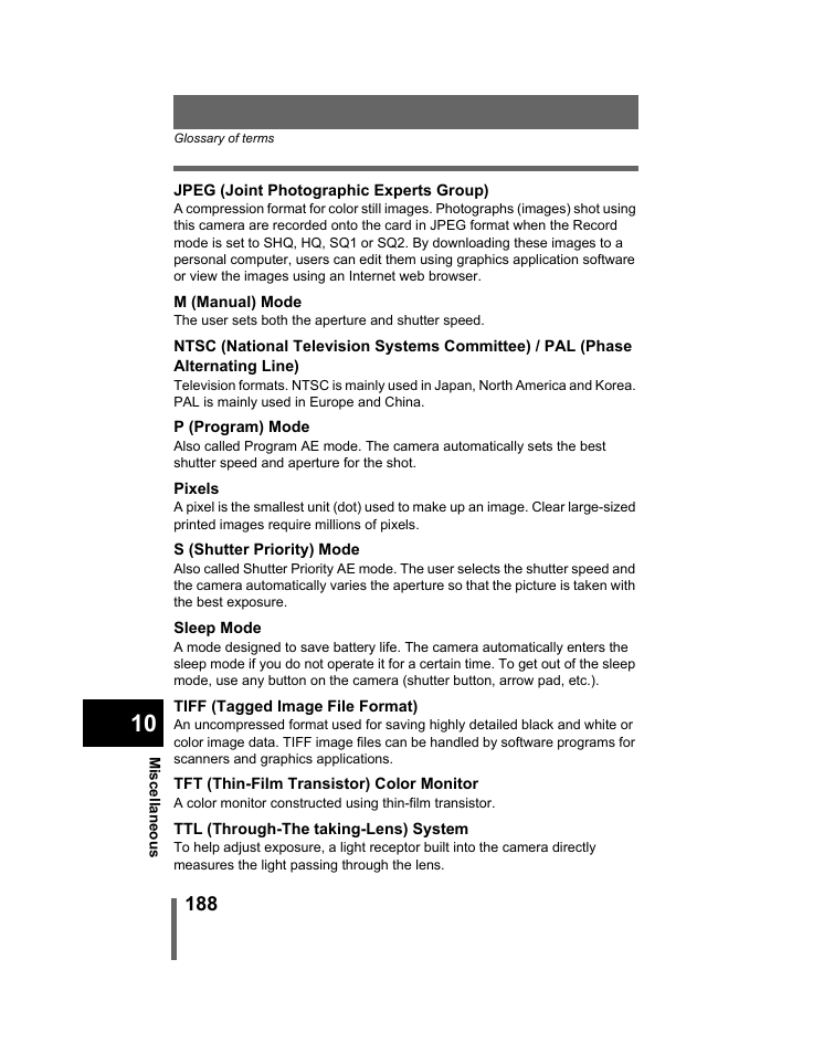 Olympus C-740-C-760 Ultra Zoom User Manual | Page 189 / 226