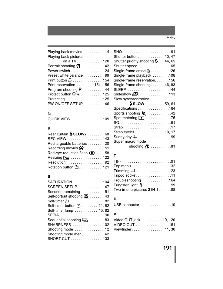 Olympus C-740-C-760 Ultra Zoom User Manual | Page 192 / 226