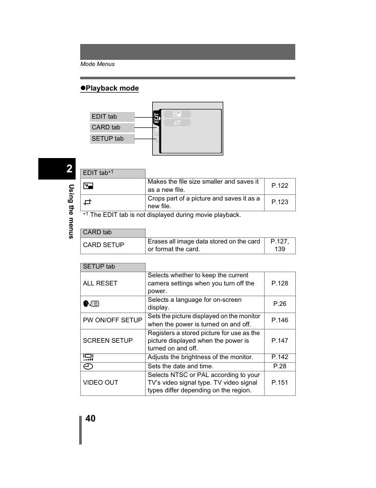 Olympus C-740-C-760 Ultra Zoom User Manual | Page 41 / 226
