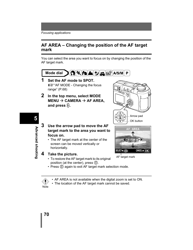 P.70 | Olympus C-740-C-760 Ultra Zoom User Manual | Page 71 / 226