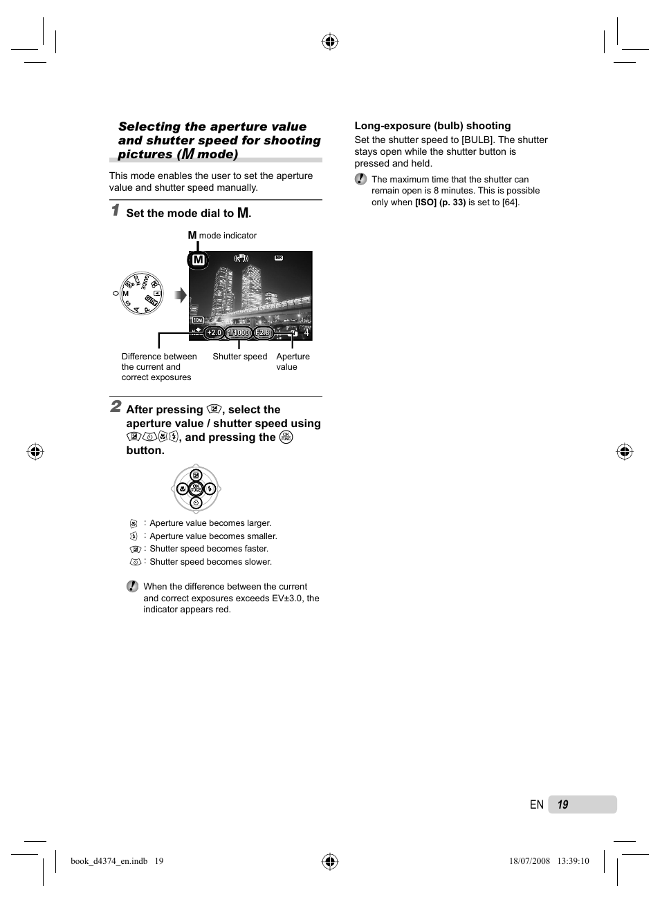 Mode) | Olympus SP-565 UZ User Manual | Page 19 / 94