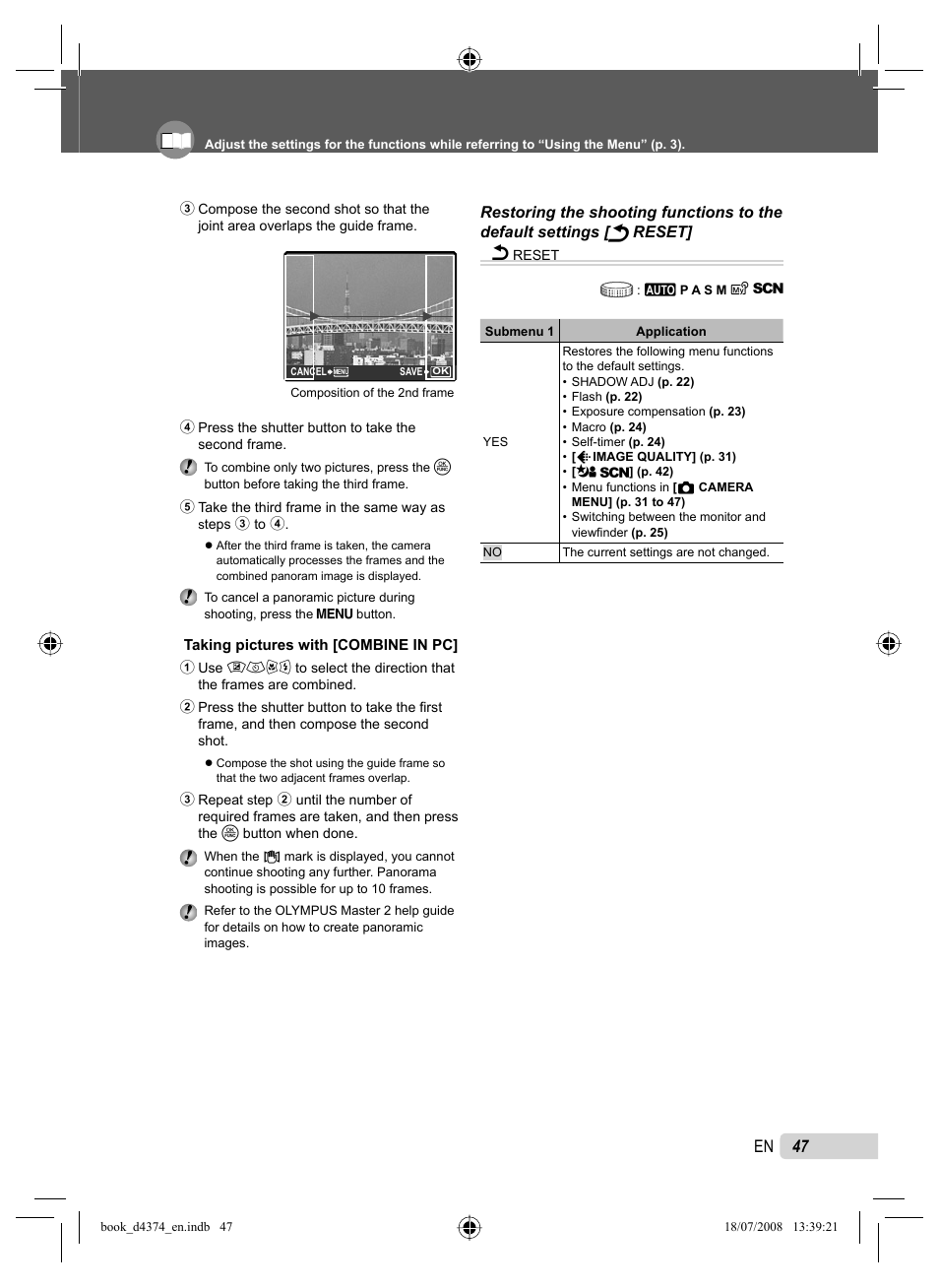 47 en | Olympus SP-565 UZ User Manual | Page 47 / 94
