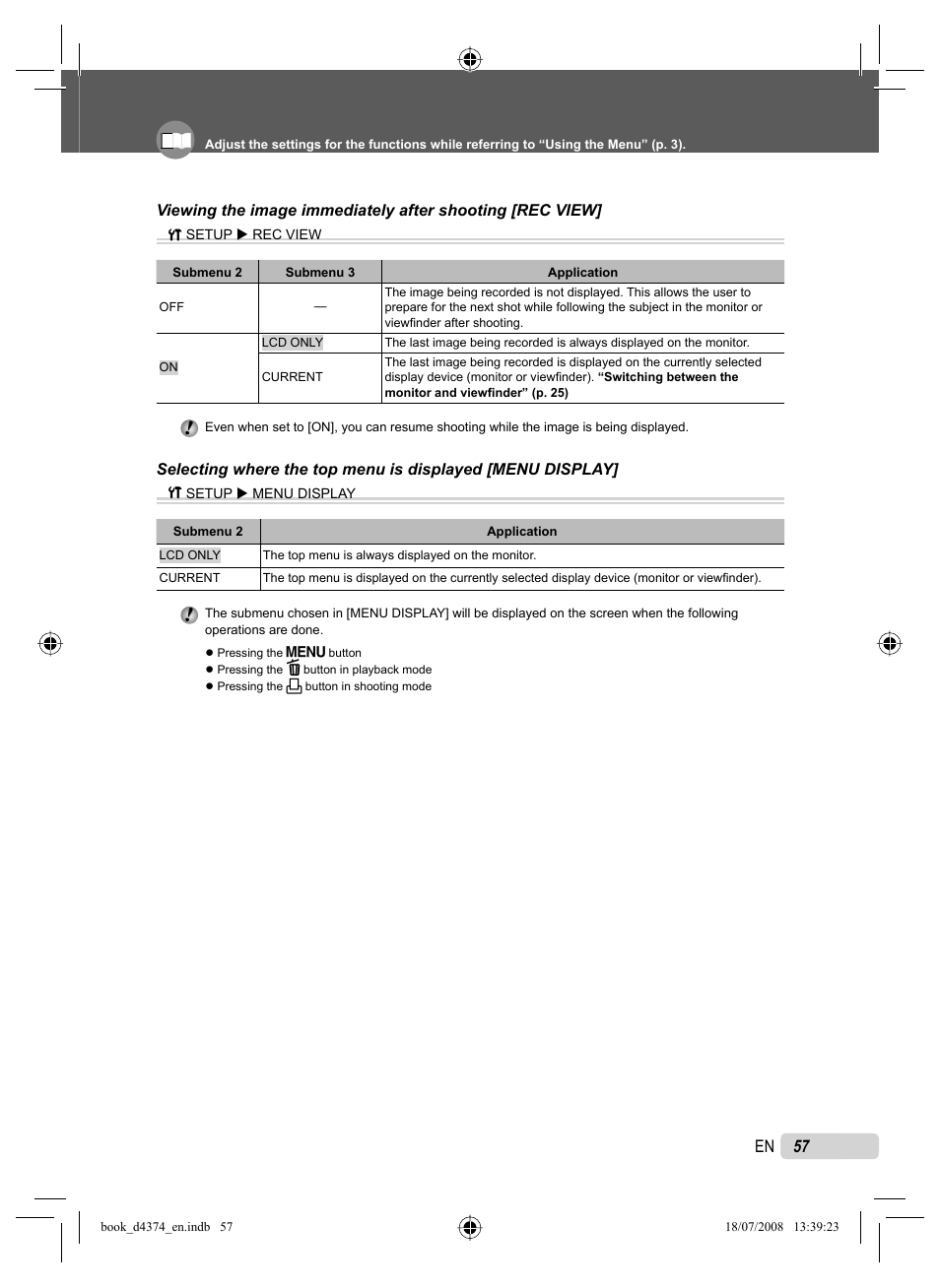 57 en 57 | Olympus SP-565 UZ User Manual | Page 57 / 94