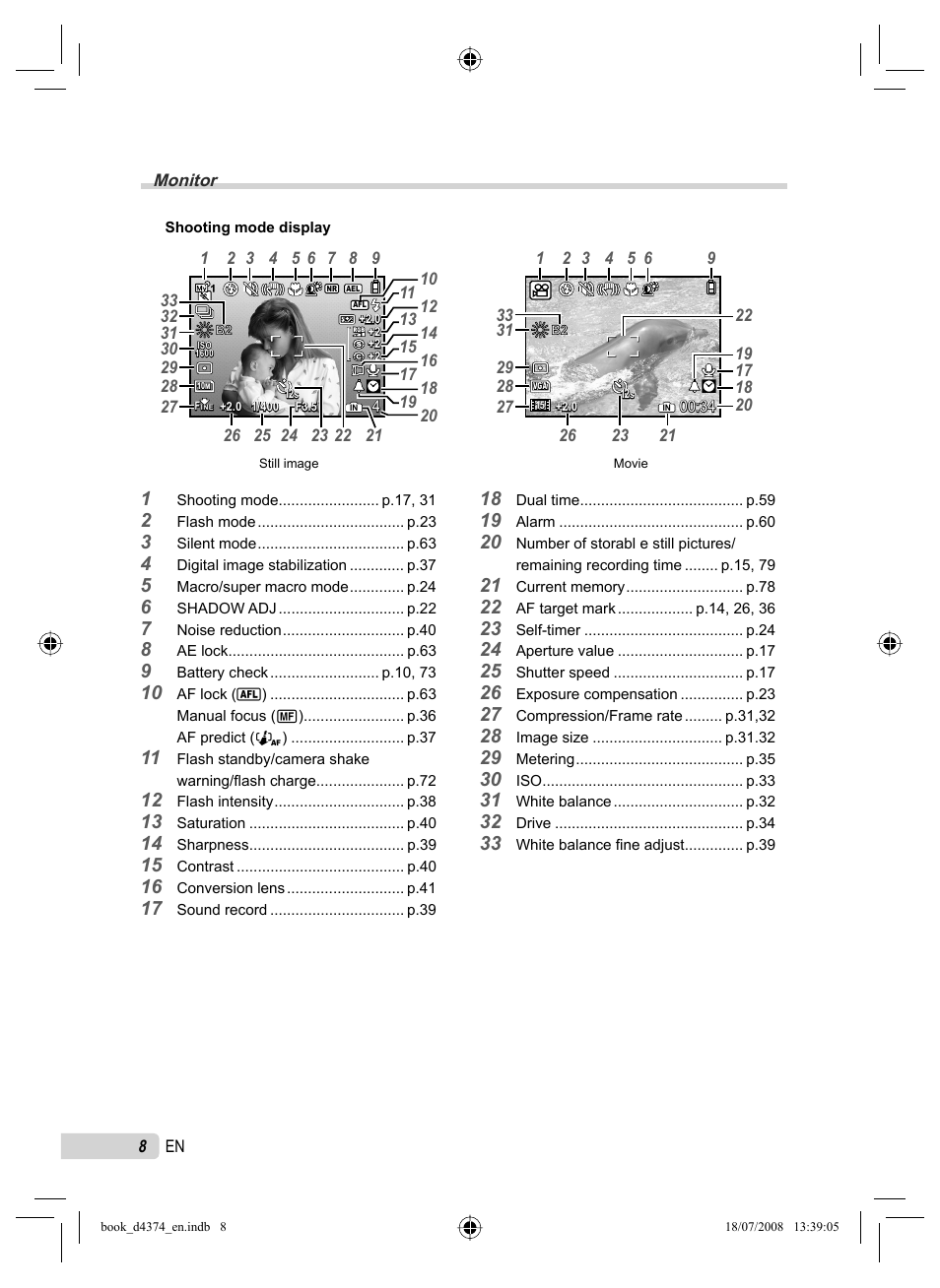 Olympus SP-565 UZ User Manual | Page 8 / 94