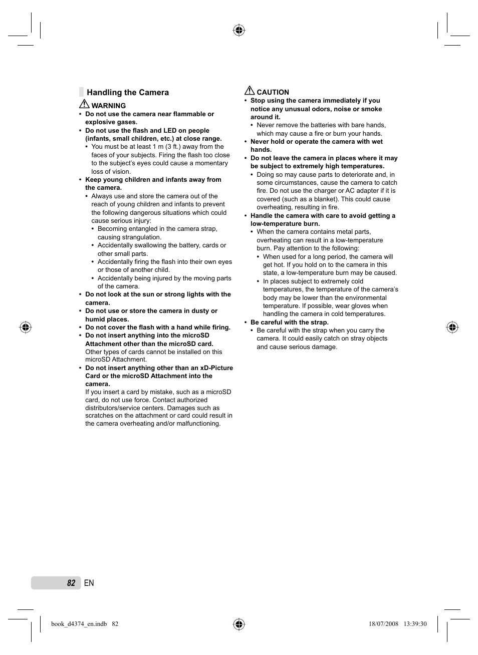 82 en | Olympus SP-565 UZ User Manual | Page 82 / 94