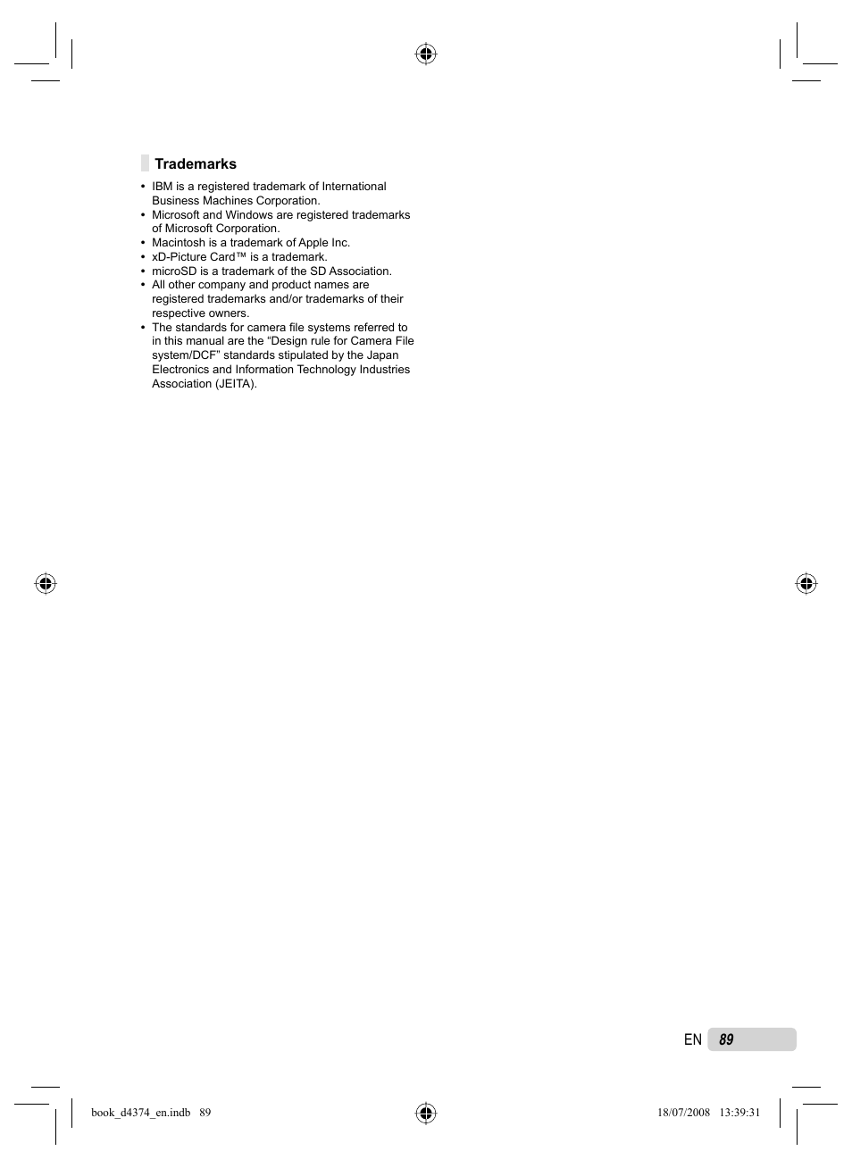 Olympus SP-565 UZ User Manual | Page 89 / 94