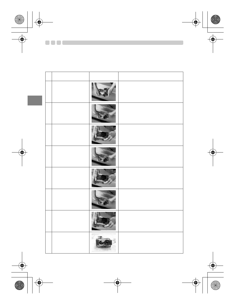 De 20, Wasserdichtigkeitstest | Olympus PT-045 User Manual | Page 110 / 212