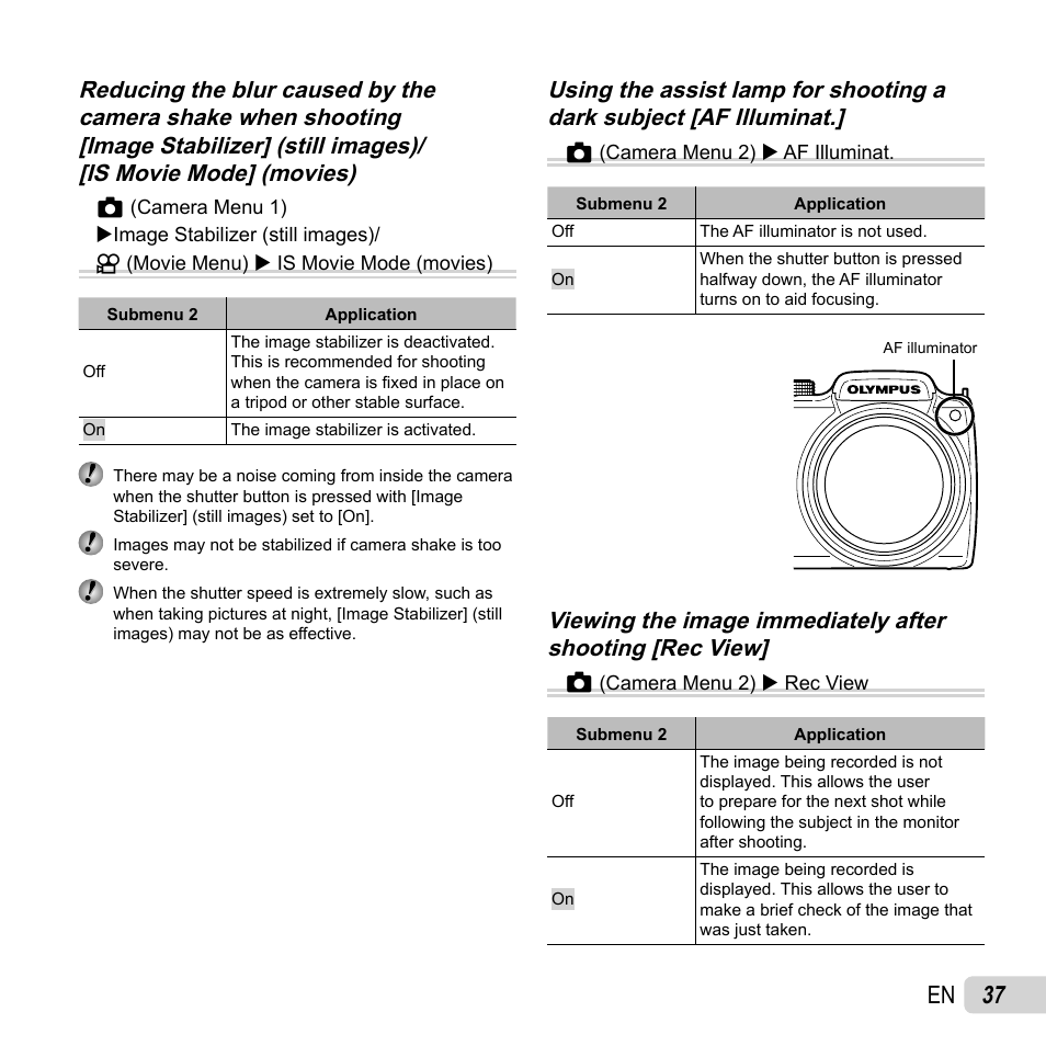 37 en | Olympus SP-720UZ User Manual | Page 37 / 76