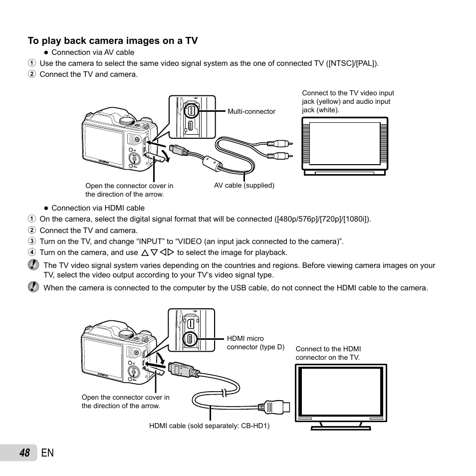 48 en | Olympus SP-720UZ User Manual | Page 48 / 76