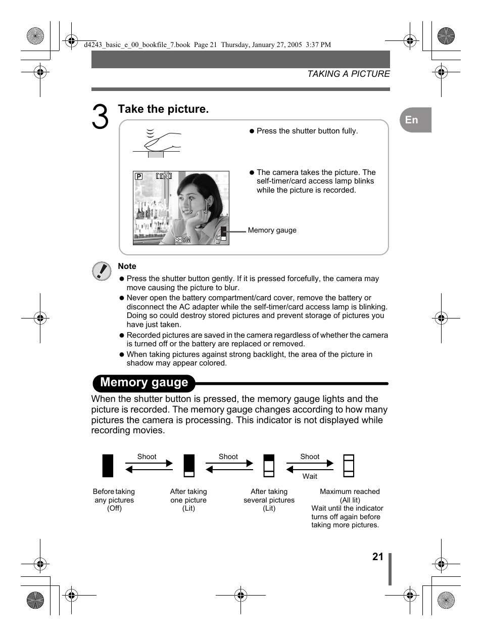 Ab c d | Olympus IR-300 User Manual | Page 21 / 108