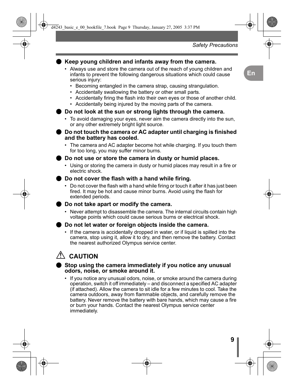 Olympus IR-300 User Manual | Page 9 / 108