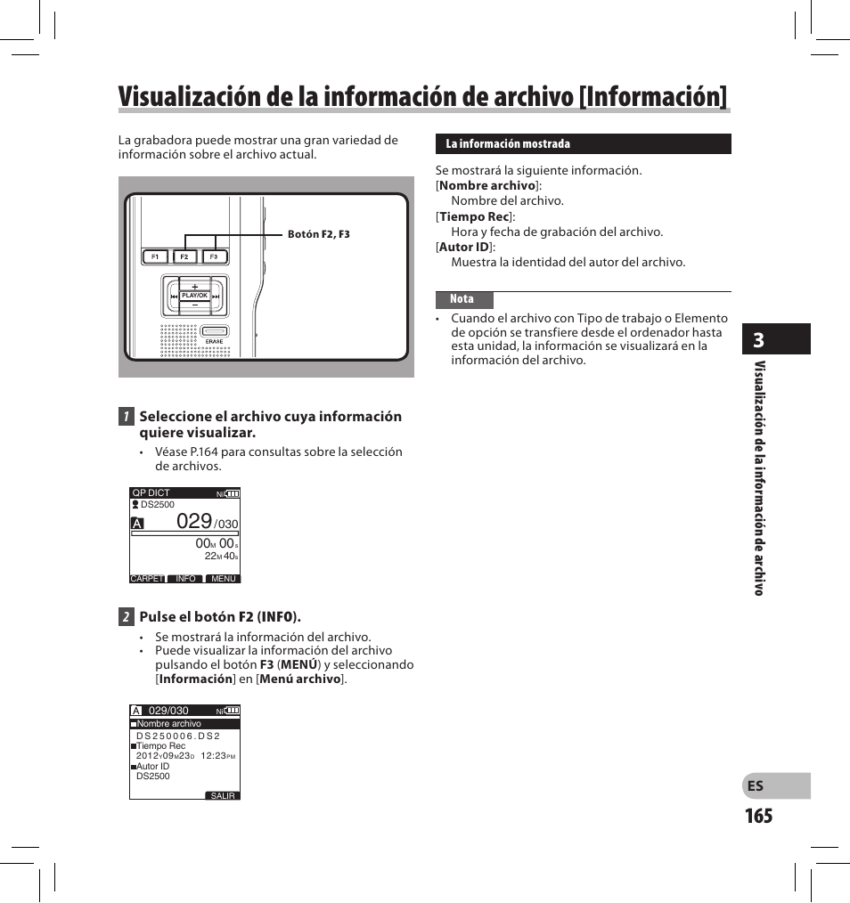 Olympus DS-2500 User Manual | Page 165 / 196