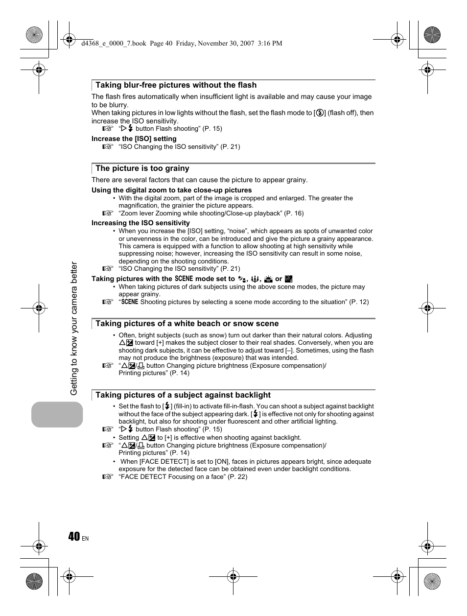 Olympus FE-310 User Manual | Page 40 / 68