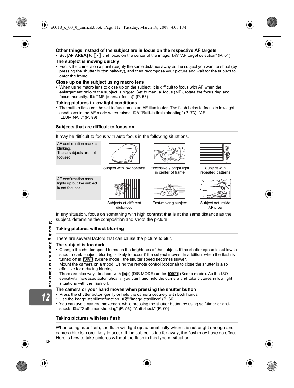 Olympus E-520 User Manual | Page 112 / 148