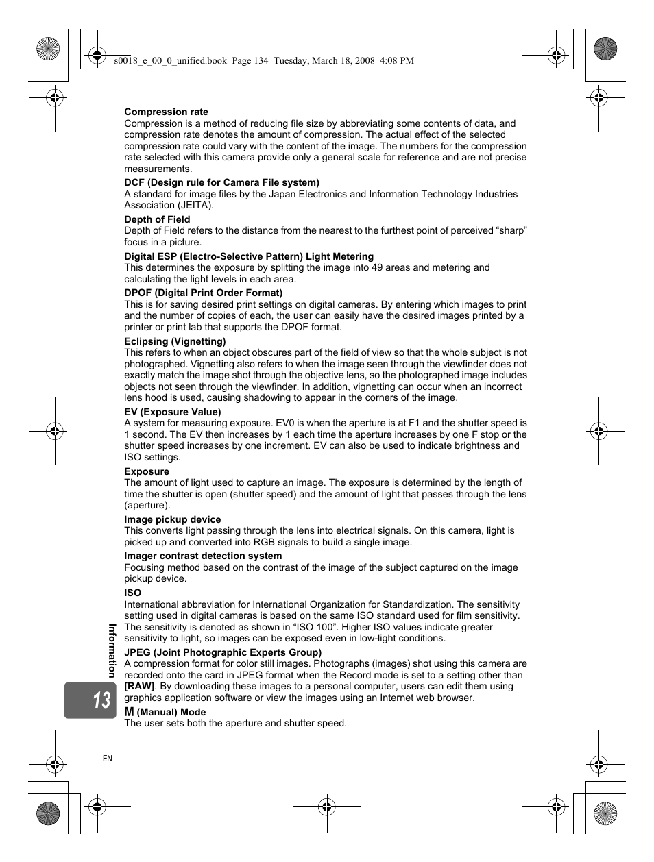 Olympus E-520 User Manual | Page 134 / 148