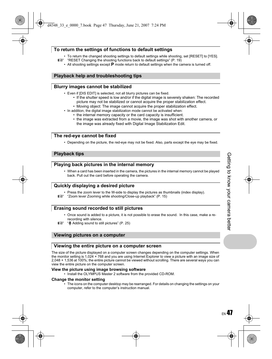 Olympus FE-280 User Manual | Page 47 / 68