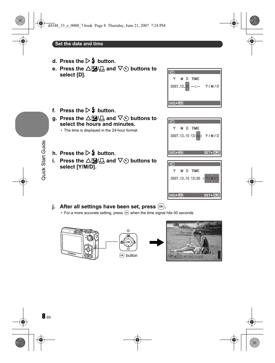 Olympus FE-280 User Manual | Page 8 / 68