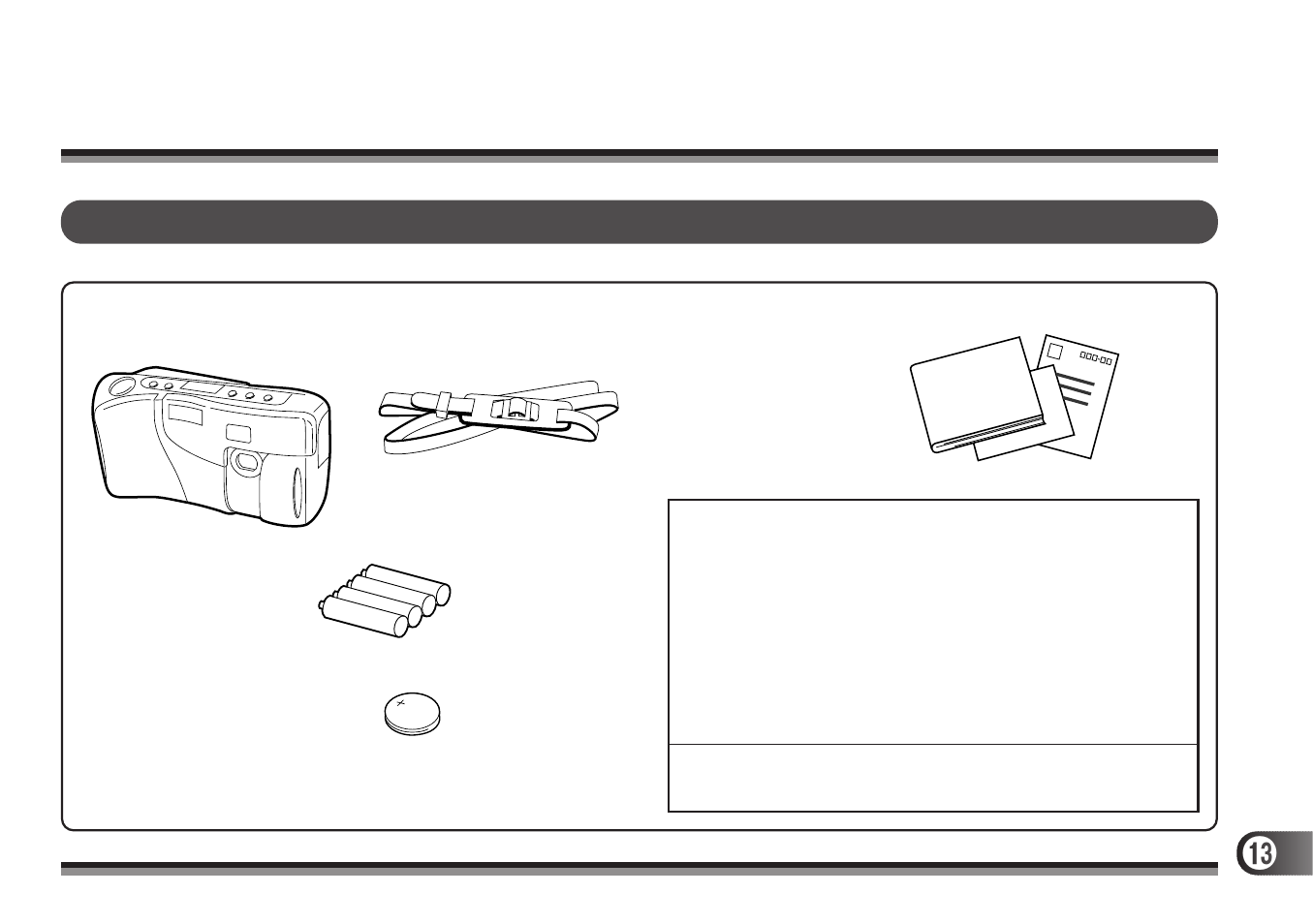 Check the contents | Olympus D-300 User Manual | Page 13 / 56
