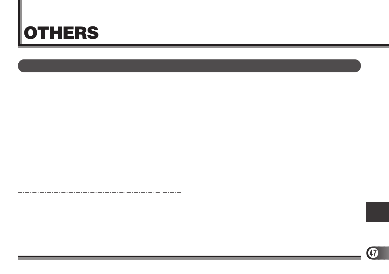 Others | Olympus D-300 User Manual | Page 47 / 56
