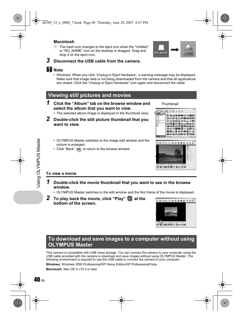 Olympus FE-300 User Manual | Page 40 / 68