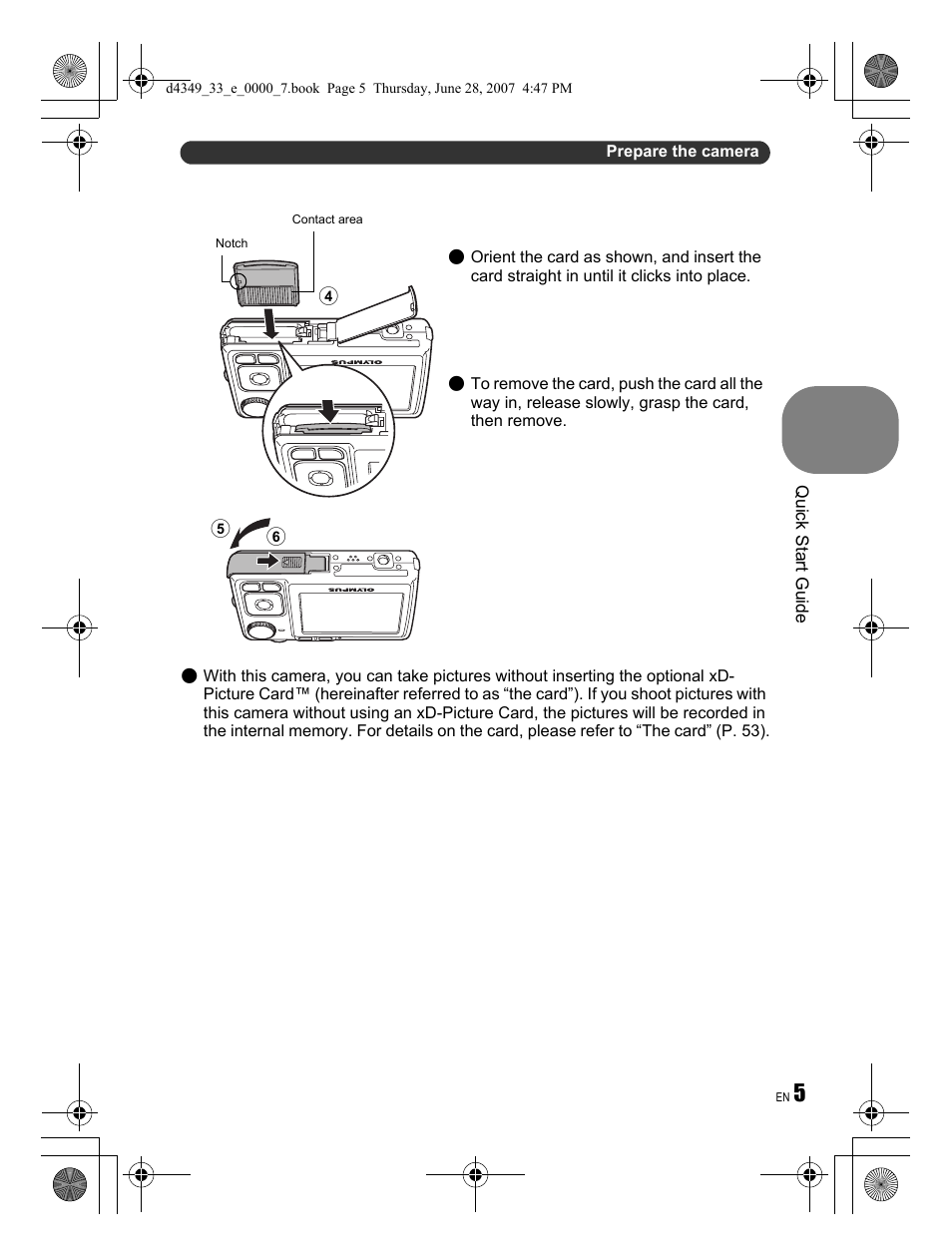 Olympus FE-300 User Manual | Page 5 / 68