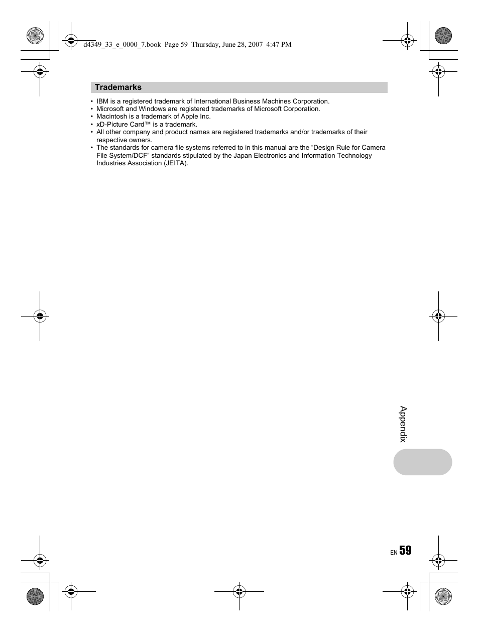Olympus FE-300 User Manual | Page 59 / 68