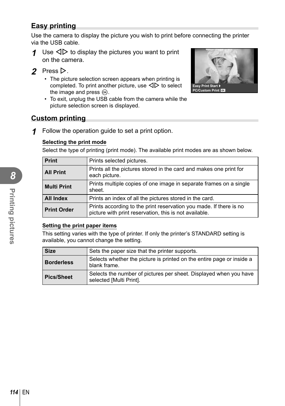 Olympus E-M1 User Manual | Page 114 / 165