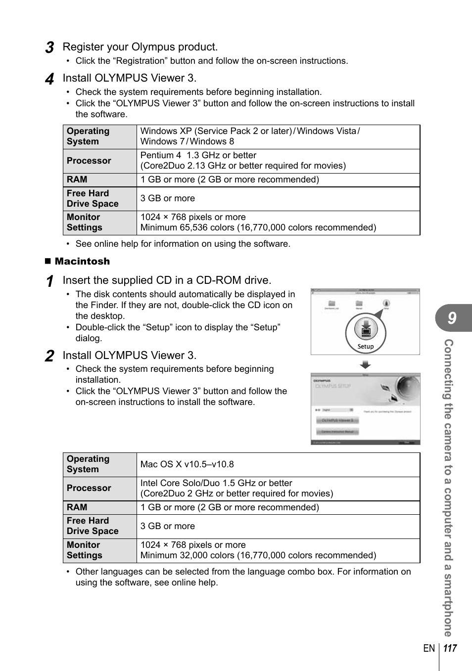 Olympus E-M1 User Manual | Page 117 / 165