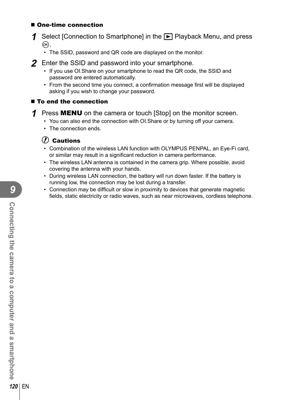 Olympus E-M1 User Manual | Page 120 / 165