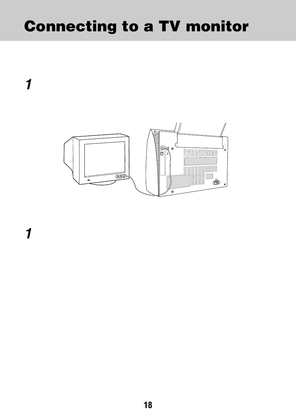 Connecting to a tv monitor | Olympus P-440 Photo Printer User Manual | Page 18 / 156