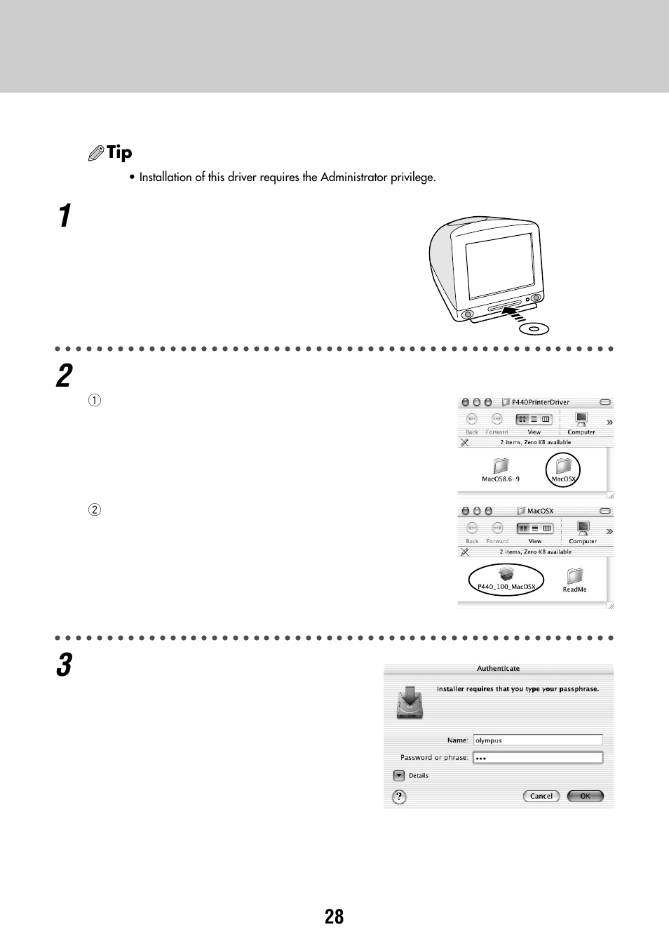 Olympus P-440 Photo Printer User Manual | Page 28 / 156