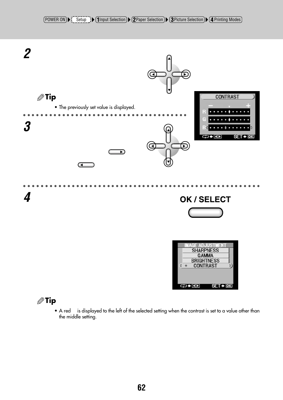 Olympus P-440 Photo Printer User Manual | Page 62 / 156