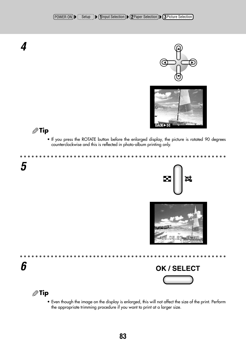 Olympus P-440 Photo Printer User Manual | Page 83 / 156