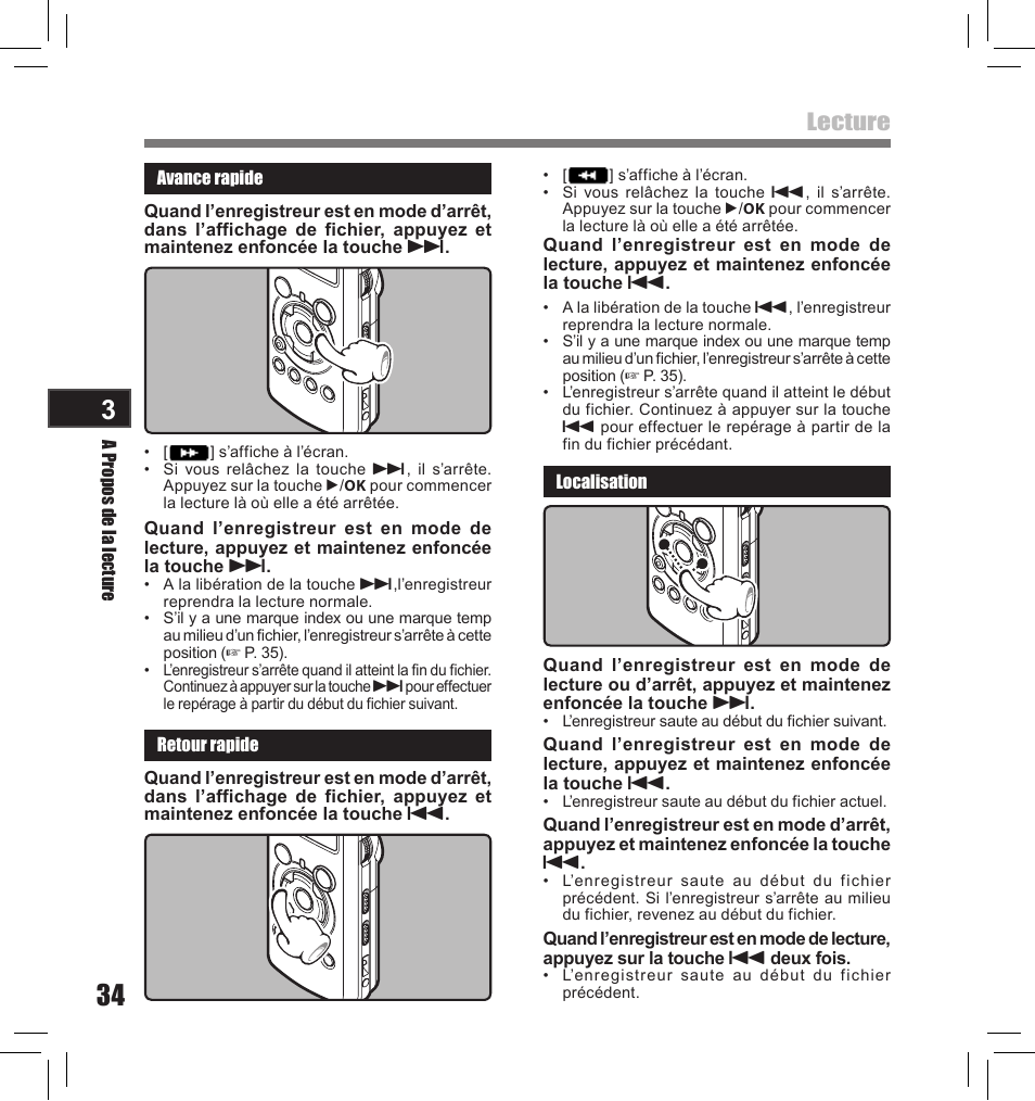 Lecture | Olympus LS-10S User Manual | Page 120 / 260