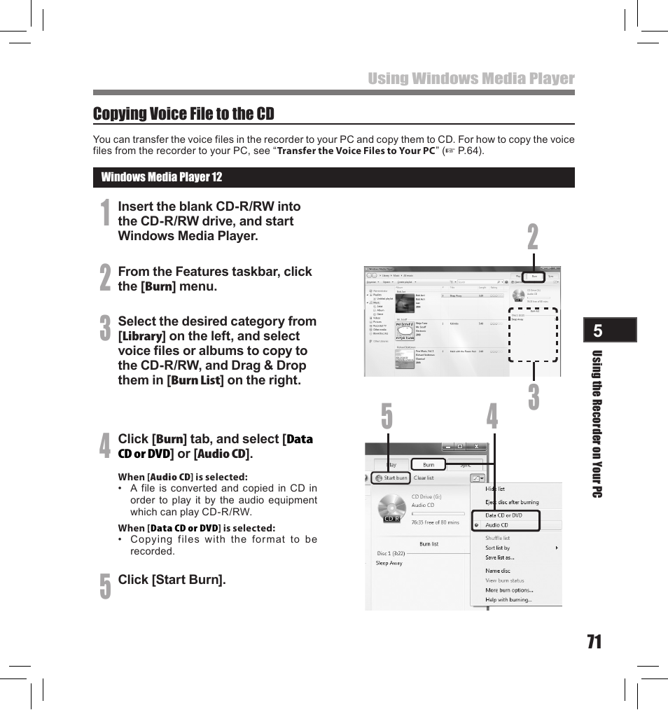 Olympus LS-10S User Manual | Page 71 / 260