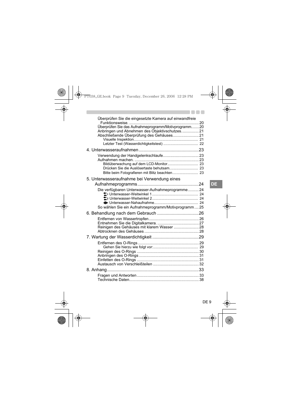 Olympus PT-038 User Manual | Page 123 / 268