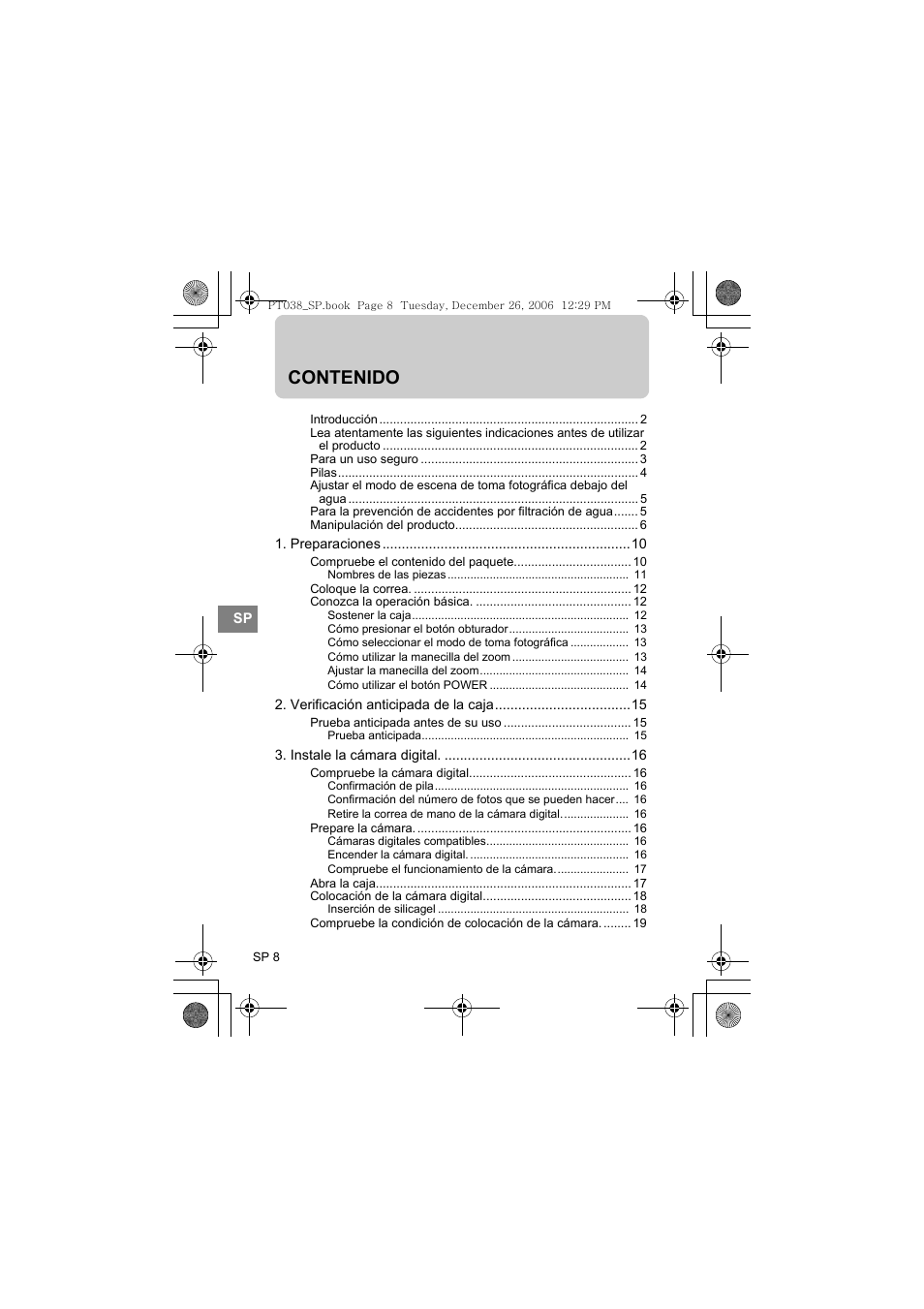 Olympus PT-038 User Manual | Page 160 / 268