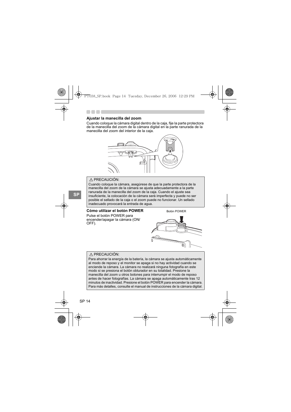 Olympus PT-038 User Manual | Page 166 / 268