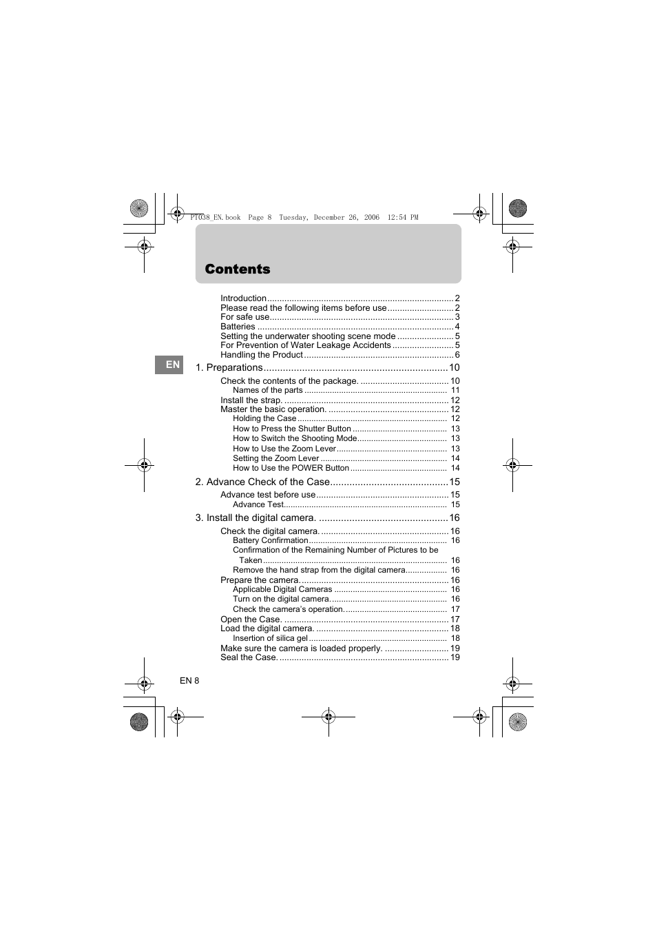 Olympus PT-038 User Manual | Page 46 / 268