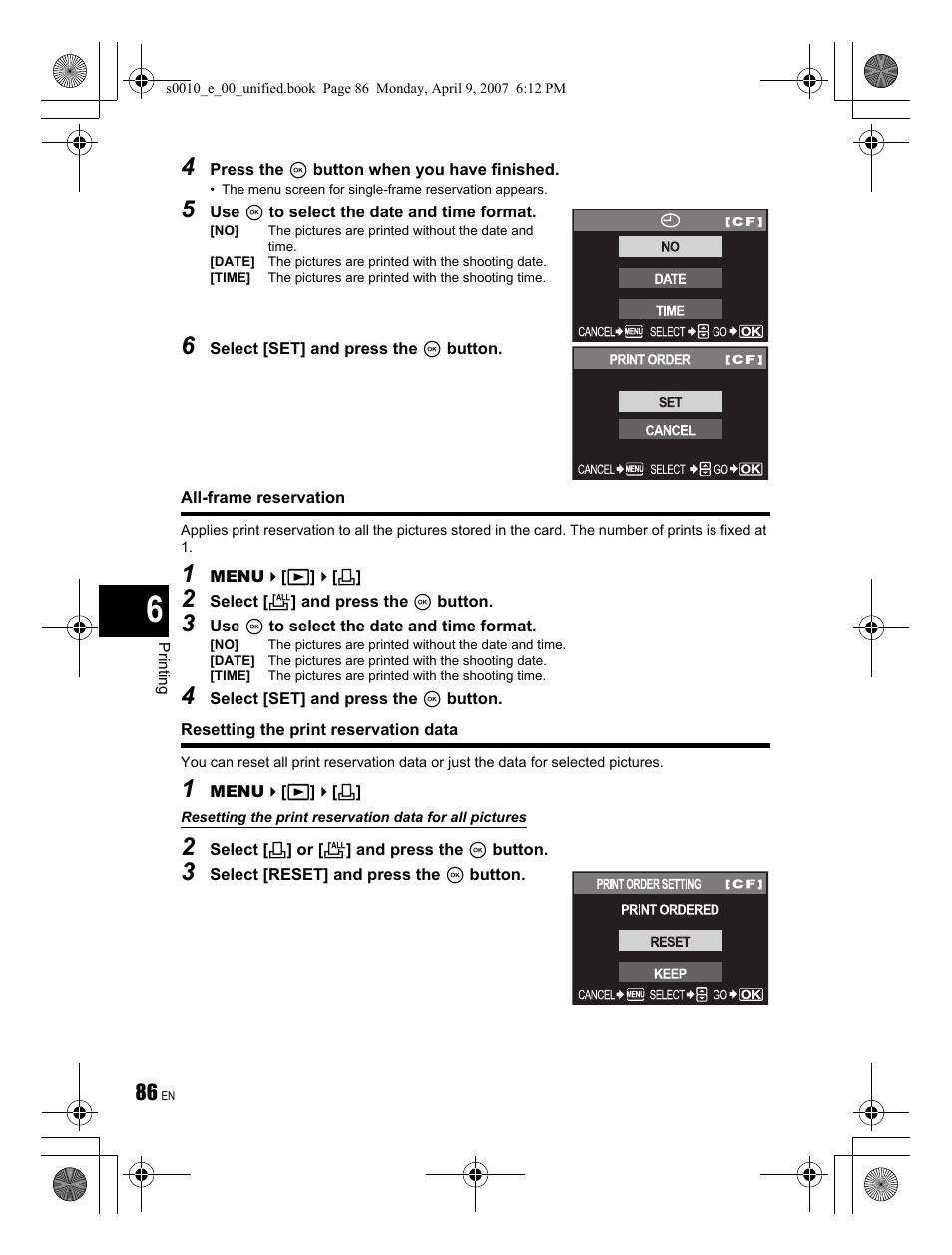 Olympus EVOLT E-510 User Manual | Page 86 / 140