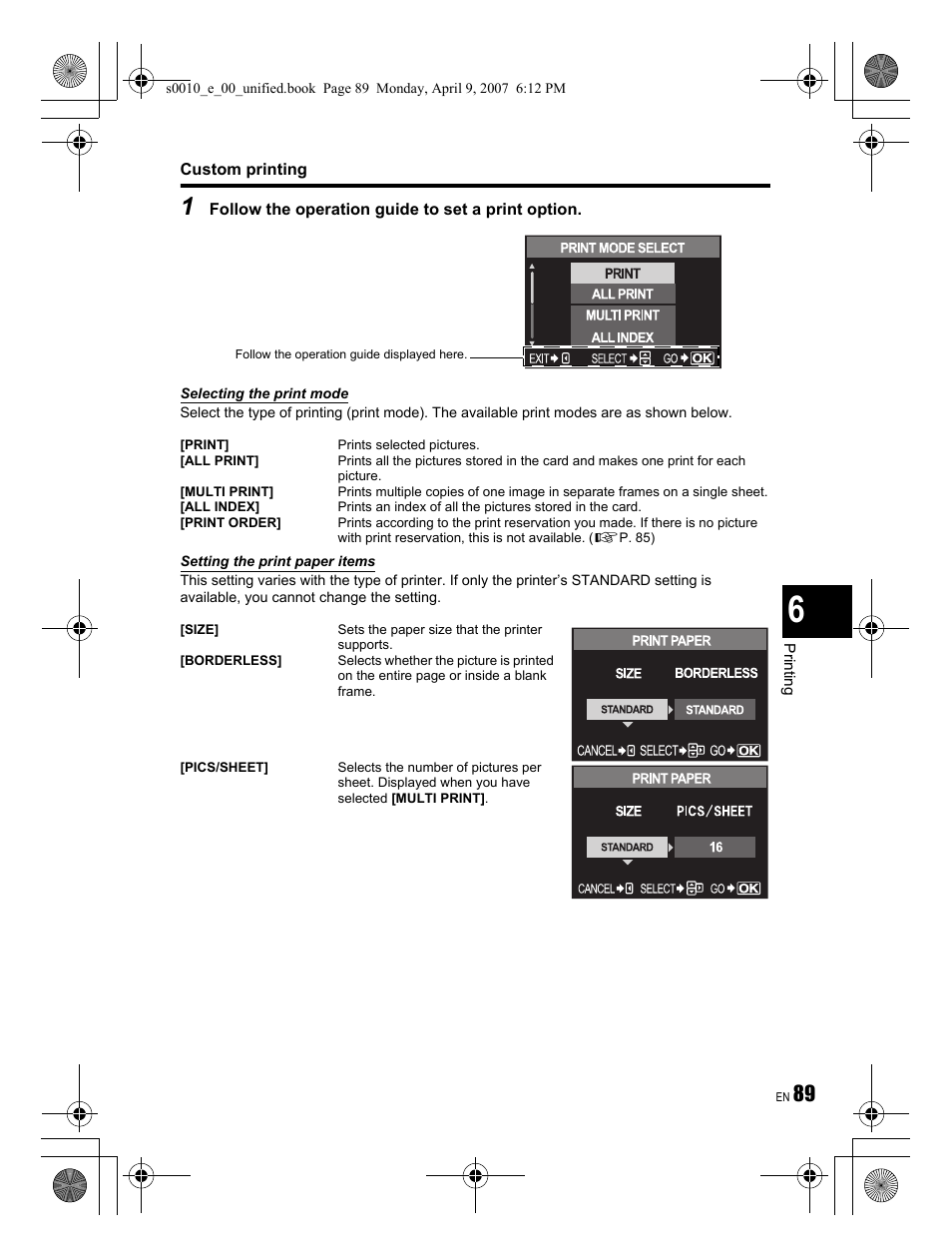 Olympus EVOLT E-510 User Manual | Page 89 / 140