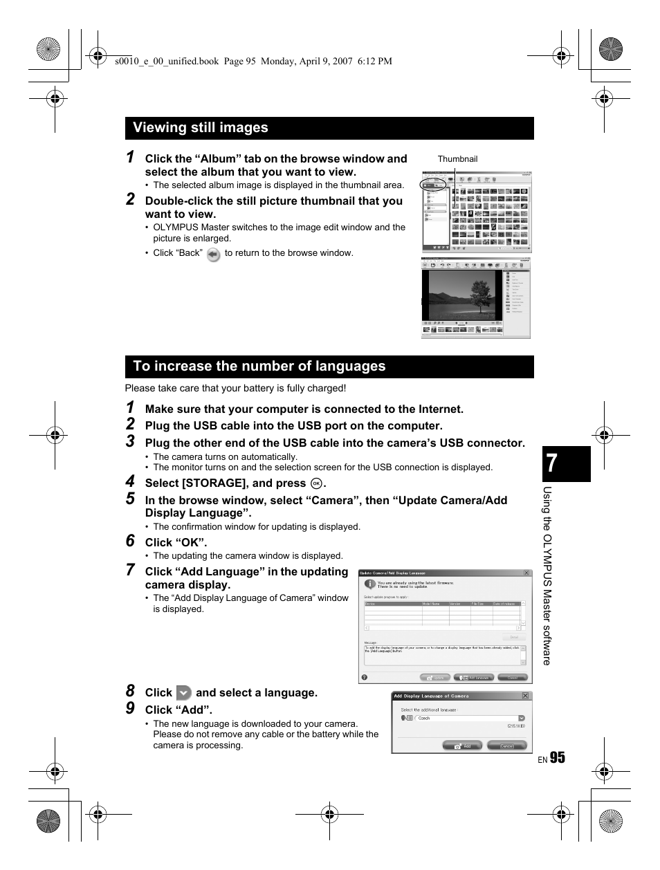 Olympus EVOLT E-510 User Manual | Page 95 / 140