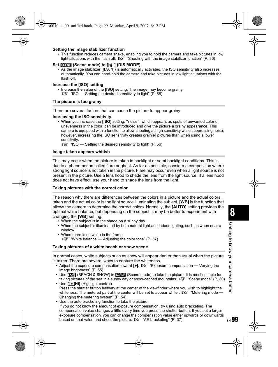 Olympus EVOLT E-510 User Manual | Page 99 / 140