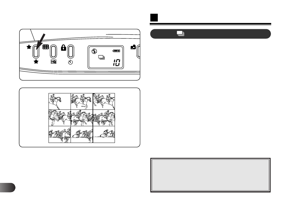 Sequence mode | Olympus D-220L-D-320L Digital Cameras User Manual | Page 104 / 172