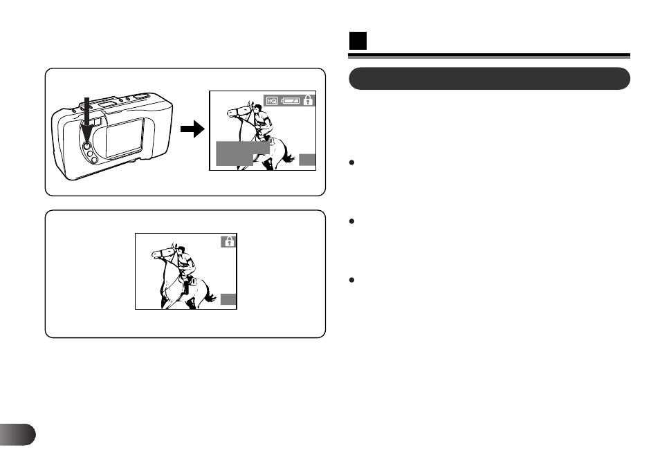 Turning on the lcd monitor, Displaying pictures on the lcd monitor | Olympus D-220L-D-320L Digital Cameras User Manual | Page 110 / 172