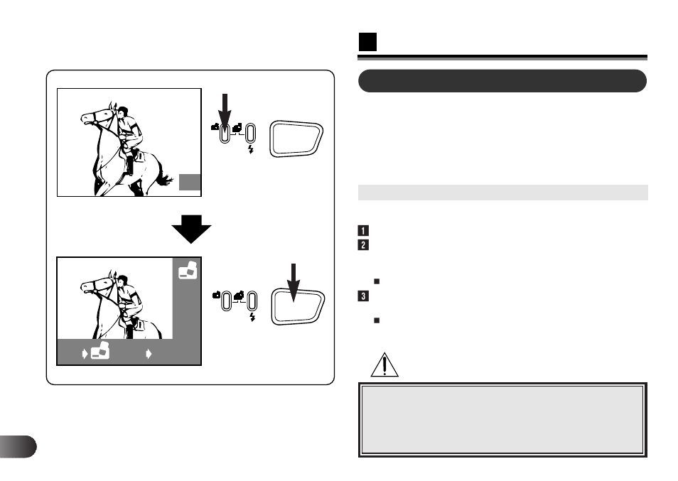 Erasing pictures, Caution | Olympus D-220L-D-320L Digital Cameras User Manual | Page 122 / 172