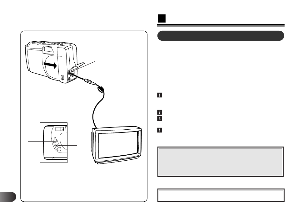 Connecting to a television | Olympus D-220L-D-320L Digital Cameras User Manual | Page 126 / 172