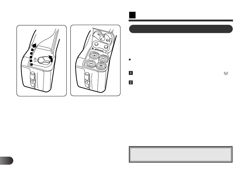 Loading the batteries | Olympus D-220L-D-320L Digital Cameras User Manual | Page 48 / 172