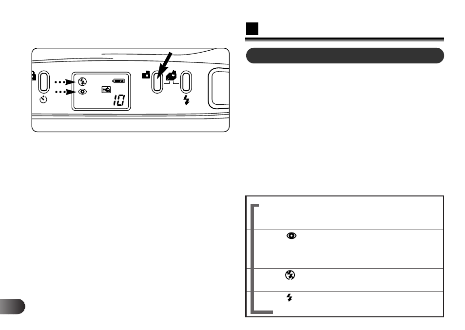 Flash modes | Olympus D-220L-D-320L Digital Cameras User Manual | Page 88 / 172